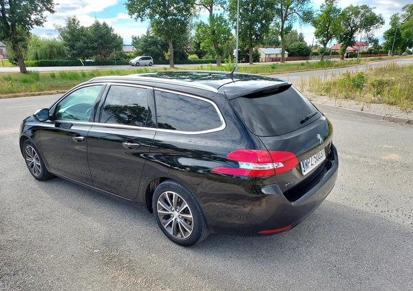 Peugeot 308 cena 39900 przebieg: 169900, rok produkcji 2017 z Przasnysz małe 254